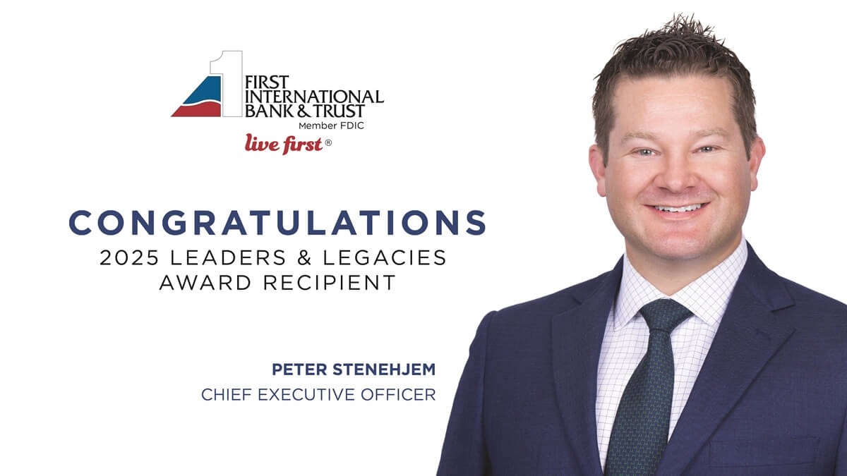 FIBT CEO Receives Prairie Business Leaders & Legacies Award