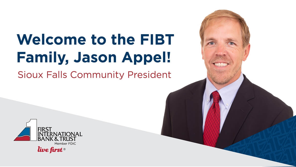 First International Bank Expands Sioux Falls Team